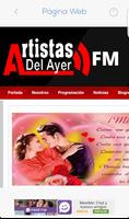 Artistas del Ayer FM. Ekran Görüntüsü 2
