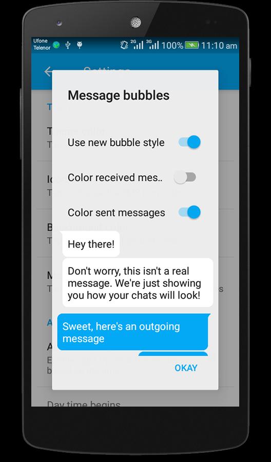 Text messenger