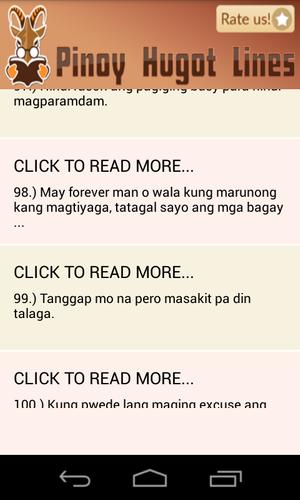Pinoy Hugot Lines For Android Apk Download