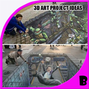 3D Art Project Ideas APK