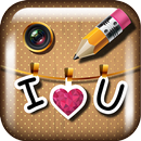 Text on Pictures Font Art-APK