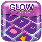 Icona Purple Glow Keyboard