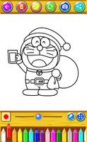 Coloring Doraemon For Kids capture d'écran 2