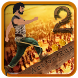 New Bahubali Action Run - Free Game আইকন