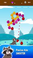 Raccoon Aim : Bubble egg Pop Shooter Game スクリーンショット 2