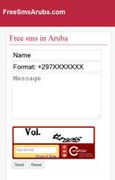 Free SMS Aruba Plakat