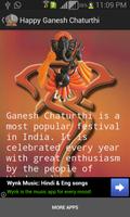 Ganesh Chaturthi Greeting Card Affiche