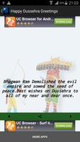 Happy Dussehra Greetings Sms Screenshot 3