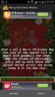 Merry Christmas Wishes SMS ảnh chụp màn hình 2
