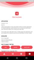Video Downloader تصوير الشاشة 3