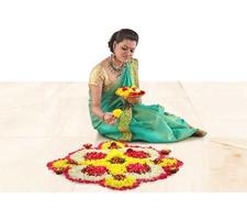 Diwali Modern Rangoli Design poster