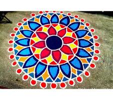 Diwali Modern Rangoli Design screenshot 2