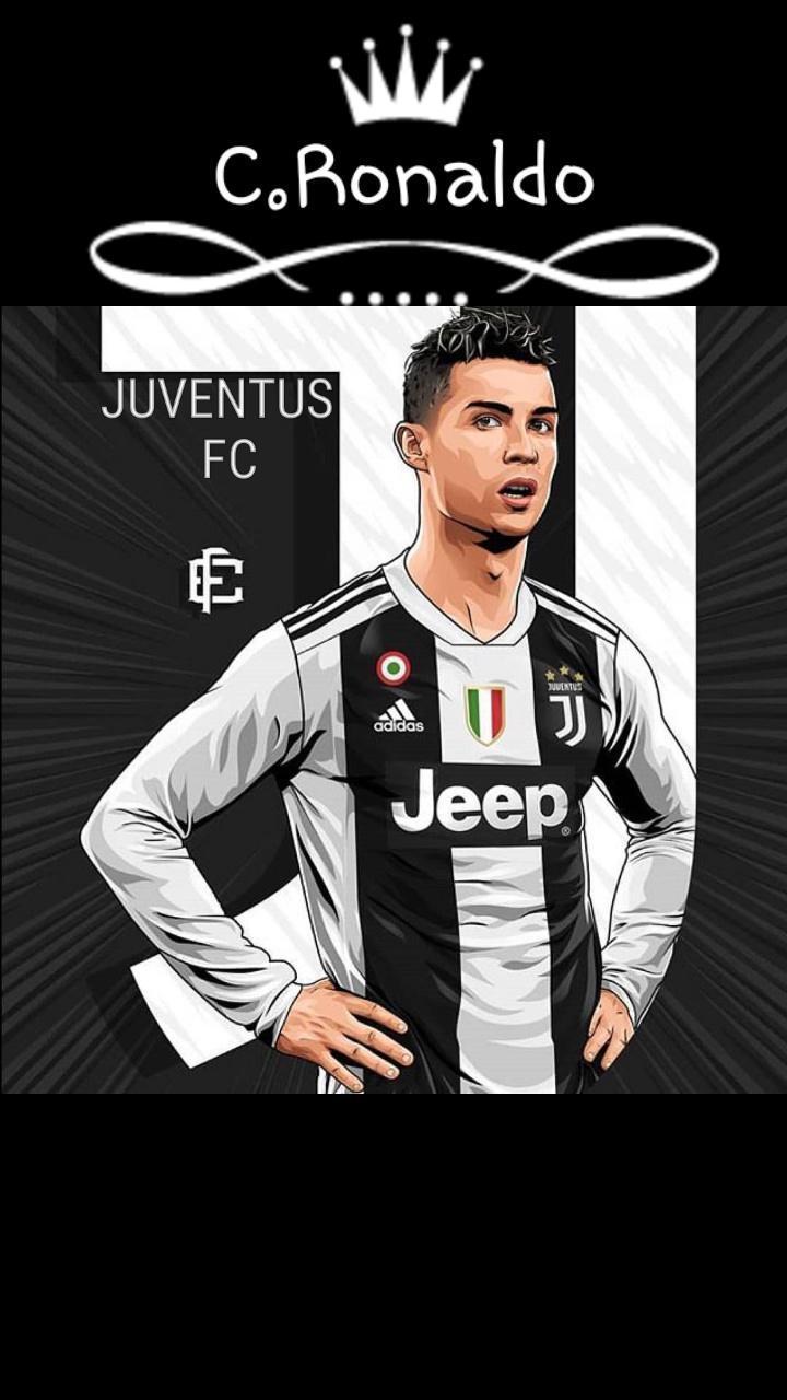Cristiano Ronaldo In Juventus Wallpaper For Android Apk