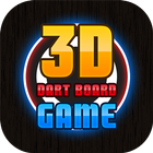3D Dart Board Game-icoon