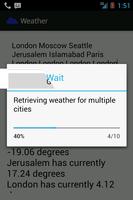 Multi City Weather capture d'écran 1