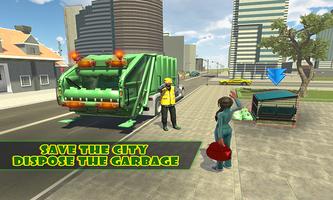 Garbage Truck Game Dumper Game captura de pantalla 2