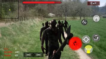 Zombie Shooter Game AR Dead Walking capture d'écran 1