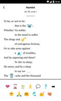 Emoji Shakespeare 截图 1