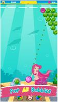 Under Water Mermaid Bubble Shooter captura de pantalla 1