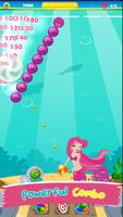 Under Water Mermaid Bubble Shooter اسکرین شاٹ 3