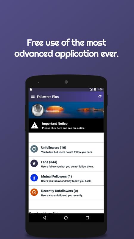unfollowers for instagram followers plus screenshot 2 - instagram plus followers free