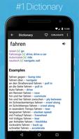 Poster German English Dictionary