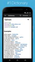 German English Dictionary Affiche