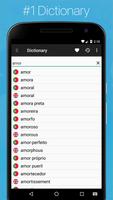 Portuguese English Dictionary capture d'écran 1