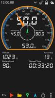 GPS HUD Speedometer Affiche