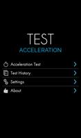 Car Acceleration Test Trial Affiche