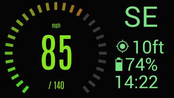 Custom HUD Speedometer capture d'écran 1