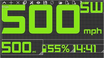 Custom HUD Speedometer ภาพหน้าจอ 2