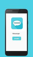 Messenger chat and Tagged talk imagem de tela 1