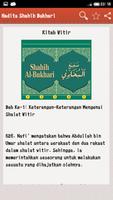 Kumpulan Hadits Shahih Bukhari تصوير الشاشة 2