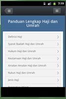 Panduan Lengkap Haji dan Umrah captura de pantalla 1