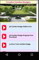 Creative Garden Designs ポスター
