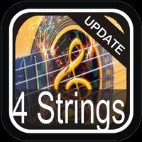 4 Strings The Lyrics الملصق