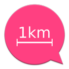 1km Chat icon
