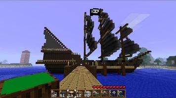 Pirate ship ideas in minecraft постер