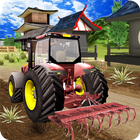 simulateur de tracteur agricole agri land: tracteu icône