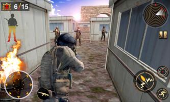 Commando Assassin Shooting 3d capture d'écran 1