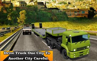 Army Cargo Truck Simulator : Transport cargo Army captura de pantalla 2
