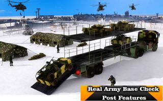Army Cargo Truck Simulator : Transport cargo Army تصوير الشاشة 3