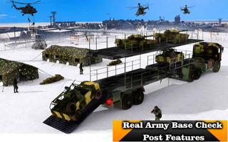 Army Cargo Truck Simulator : Transport cargo Army स्क्रीनशॉट 3