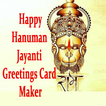 Hanuman Jayanti Greetings Card Maker For Messagses