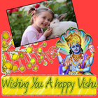 Vishu Greeting Cards Creator For Best Vishu Wishes ikona