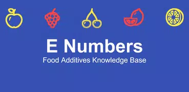 E Numbers - Food additives