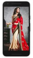 New Saree Designs 2017 captura de pantalla 1