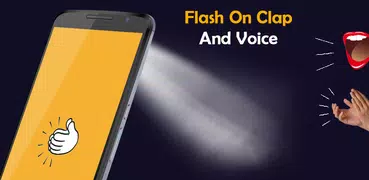 Flash On Clap And Voice