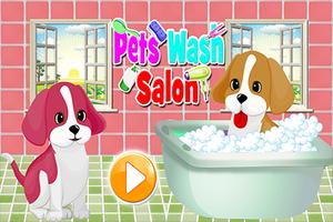 Puppy Wash & Dress Up poster